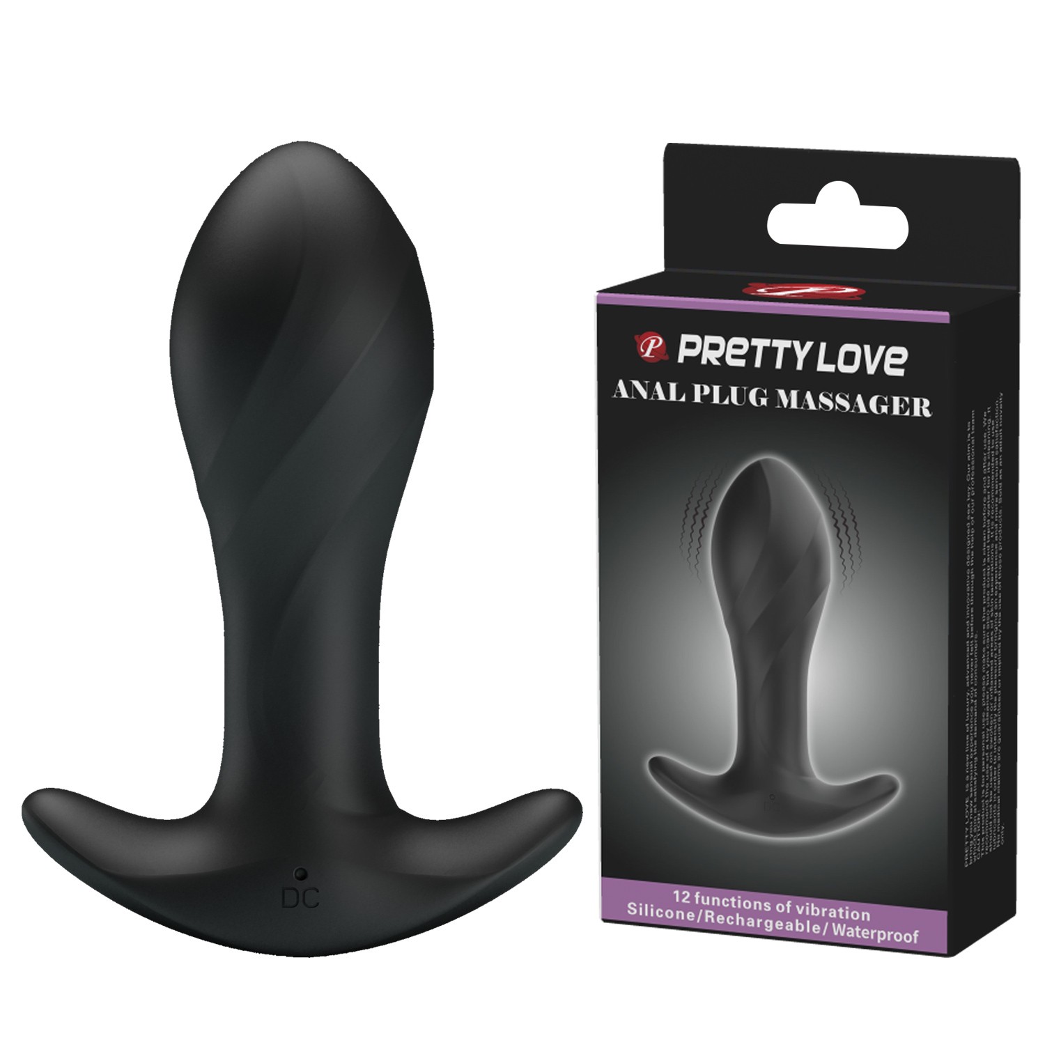 12 Fonksiyon 10,4 Cm Titreşimli Silikon Anal Plug 12 Fonksiyon 10,4 Cm Titreşimli Silikon Anal Plug