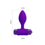 10 Fonksiyonlu Su Geçirmez Titreşimli Anal Plug