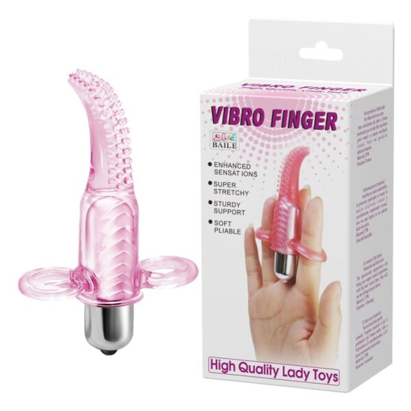 10 Modlu Esnek Parmak Halkalı Mini Parmak Vibratörü