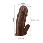 11,5 Cm Dolgulu Penis Kılıfı