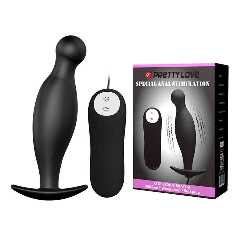 12 Fonksiyon Kumandalı 11,7 Cm Titreşimli Anal Plug 12 Fonksiyon Kumandalı 11,7 Cm Titreşimli Anal Plug