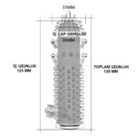 12,8 Cm Kalınlaştırıcı Penis Kılıfı