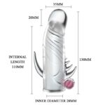 13 Cm Titreşimli Prezervatif Kılıf