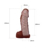 14,4 Cm Kalınlaştırıcı Penis Kılıfı