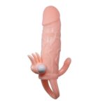 14,5 Cm Titreşimli Dolgulu Penis Kılıfı