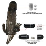 14,5 Cm Titreşimli Kalınlaştırıcı Penis Kılıfı