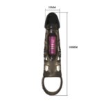14 Cm Şeffaf Kalınlaştırıcı Penis Kılıfı