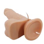 15,5 Cm Titreşimli Hareketli Dildo