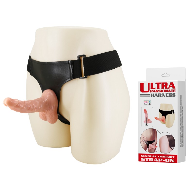15,7 Cm Belden Bağlamalı Gerçekçi Strap-On 15,7 Cm Belden Bağlamalı Gerçekçi Strap-On