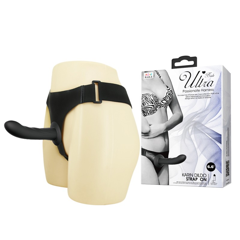 16,8 Cm İçi Dolu Siyah Belden Bağlamalı Strap-On Dildo 16,8 Cm İçi Dolu Siyah Belden Bağlamalı Strap-On Dildo