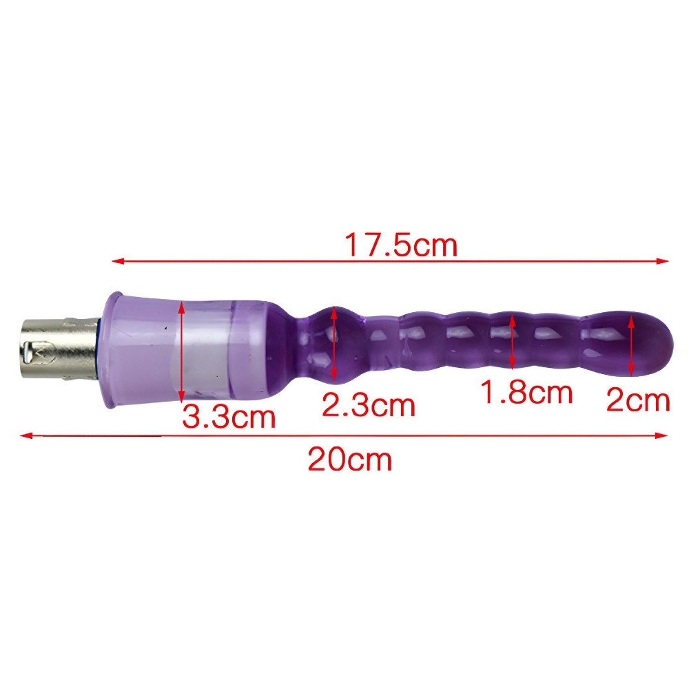 Cinsel Makinesi Aksesuarı Jel Anal Plug 17,5 Cm Cinsel Makinesi Aksesuarı Jel Anal Plug 17,5 Cm