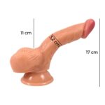 17 Cm Kavisli Strapon Penis
