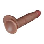 18,5 Cm Çift Katmanlı Kemerli Penis
