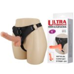 18 Cm Belden Bağlamalı Gerçekçi Strap-On