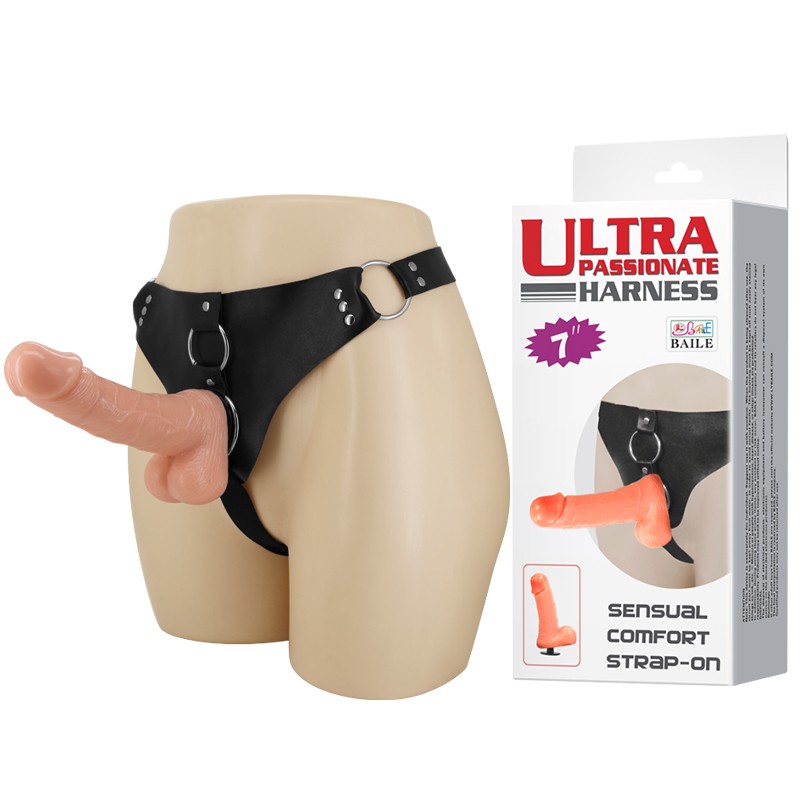 18 Cm Belden Bağlamalı Gerçekçi Strap-On 18 Cm Belden Bağlamalı Gerçekçi Strap-On