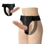 18 Cm Çiftler İçin Damarlı Strapon