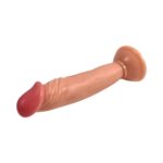 18 cm Realistik Dokulu Ten Rengi Vantuzlu Dildo Penis – Vincent - Görsel 7