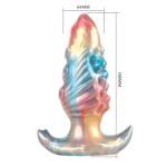 18 Cm Silikon Fantastik Dildo