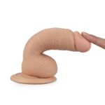 18 Cm Vantuzlu Strapon Penis