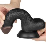 18 Cm Zenci Belden Bağlamalı Penis