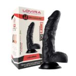 18 Cm Realistik Dokulu Vantuzlu Dildo Zenci Penis