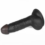 18 Cm Zenci Kemerli Dildo