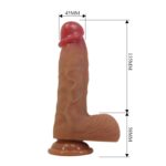 19,3 Cm Çiftler İçin Gerçekçi Strapon