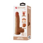 19,3 Cm Silikon Vantuzlu Dildo
