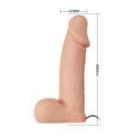 19,4 Cm Titreşimli Takma Penis