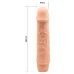 19,5 Cm Damarlı Titreşimli Yapay Penis