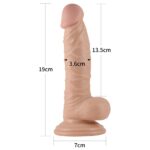 19 Cm Vantuzlu Kemerli Penis