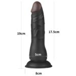 19 Cm Zenci Belden Bağlamalı Penis