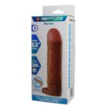 2,5 Cm Melez Dolgulu Penis Kılıfı