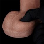20,5 Cm Çift Katmanlı Gerçekçi Penis
