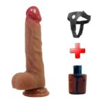 20,6 Cm Ultra Yumuşak Gerçekçi Silikon Penis Dildo