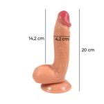 20 Cm Gerçekçi Takma Penis