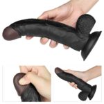21,5 Cm Çiftler İçin Zenci Strapon