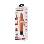 21,5 Cm Gerçekçi Titreşimli Dildo