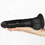 21,5 Cm Zenci Kemerli Dildo