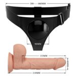 21,8 Cm Strap-On Dildo