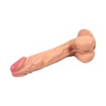21 Cm Ten Rengi Vantuzlu Dildo