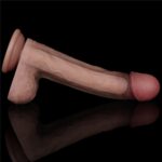 22,5 Cm Çift Katmanlı Gerçekçi Dildo