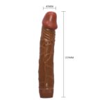 22,5 Cm Damarlı Titreşimli Realistik Penis