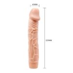 22,5 Cm Gerçekçi Titreşimli Dildo