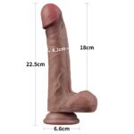 22,5 Cm Kemerli Dildo