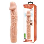 Güçlü Titreşimli 22,5 Cm Realistik Vibratör Gerçekci Penis Dildo