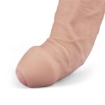 22,6 Cm Gerçekçi Titreşimli Yapay Penis