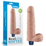22,6 Cm USB Şarjlı Yeni Nesil Realistik Titreşimli Ten Dildo Penis