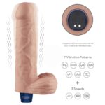 22,6 Cm Titreşimli Penis