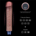 22,8 Cm Vibratörlü Penis
